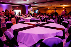 Setting for a banquet